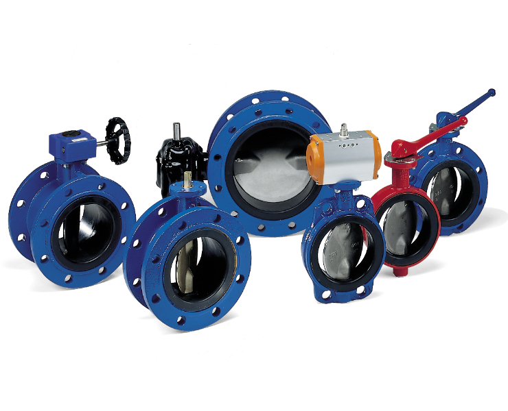 AVK centric butterfly valves with loose liner - series 75